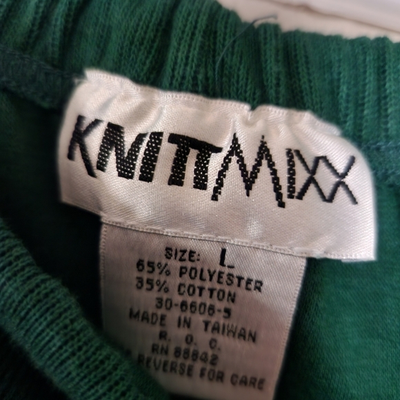 2 Piece Cardigan And Skirt KNITT MIXX size Large Green - Picture 4 of 5